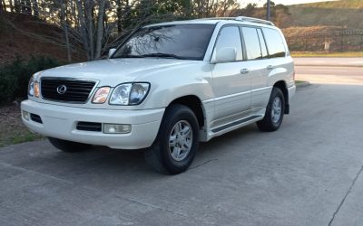 1999 LEXUS LX470 LUXURY / ALLWHEEL DRIVE