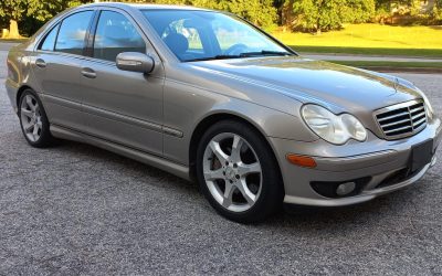 2007 MERCEDES BENZ C230 2.5 LITER